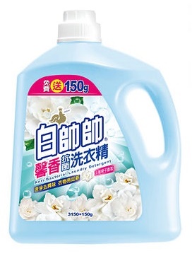 梔子花3.3kg抗菌液体洗濯洗剤